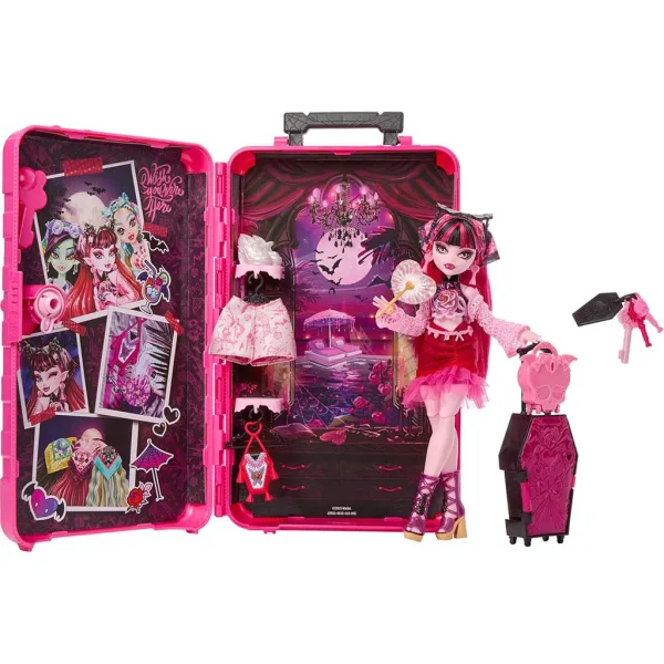 Monster High Schrecklich gute Freundinnen Geheimnisse: Gruselige Reise Draculaura Puppe - Mattel Bild 4