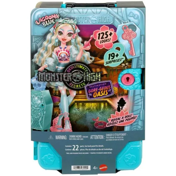 Monster High Schrecklich gute Freundschaftsgeheimnisse: Gruselige Reise Lagoona Blue Puppe – Mattel Bild 2