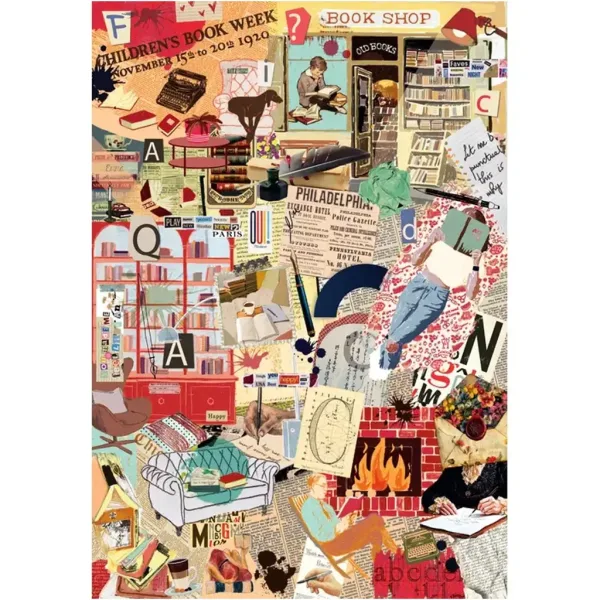 More is More: Bücher und Schreiben HQC 1000-teiliges Puzzle - Clementoni Bild 2