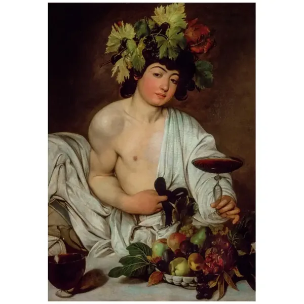 Museum Collection: Caravaggio - Bacchus 1000 Teile Puzzle mit Poster - Clementoni Bild 2