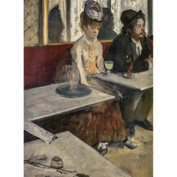 Museum Collection: Edgar Degas - In einem Café 1000 Teile Puzzle - Clementoni Bild 2