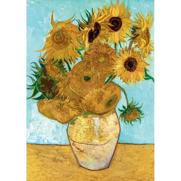 Museum Collection: Van Gogh - Sonnenblumen 1000-teiliges Puzzle - Clementoni Bild 2