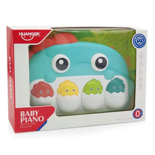 Music World: Dino-Freund Baby-Klavier 30cm Bild 4