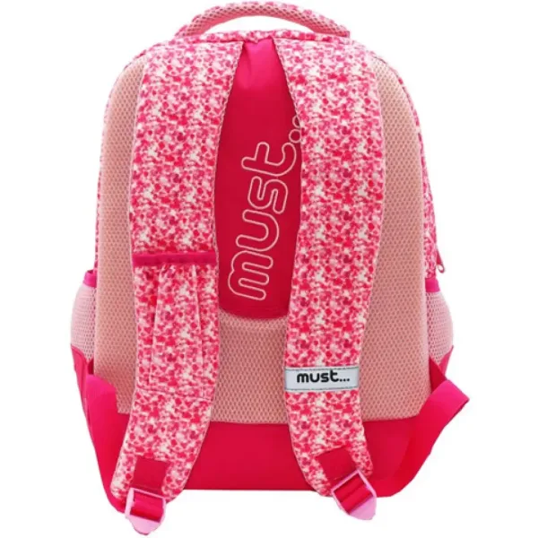 Must: Minnie Maus rosa Pailletten-Schulranzen, Rucksack 32x18x43cm Bild 2