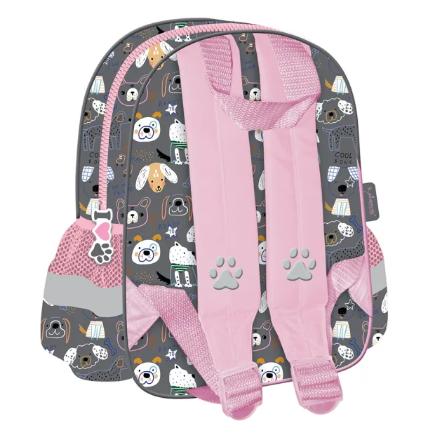 My Little Friend Süßer Pomeranian Kindergarten-Rucksack mit Hundemotiv 28x25cm Bild 2