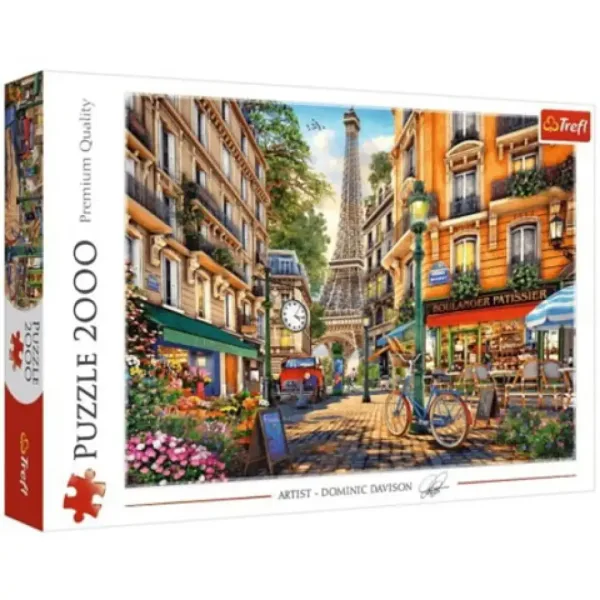 Nachmittag in Paris Puzzle 2000 Teile - Trefl Bild 1