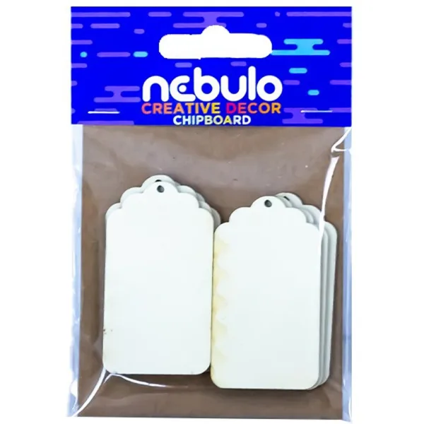 Nebulo: Begleit-Etiketten Kartondekoration 6er-Set Bild 1