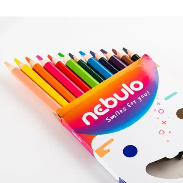 Nebulo: Jumbo dreieckige Buntstift-Set, 12er Pack Bild 2