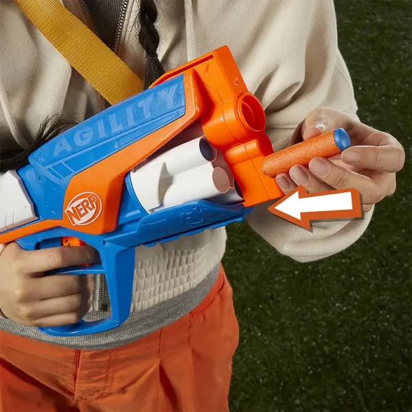 Nerf: N-Serie: Agility Schaumstoffblaster mit 12 Darts - Hasbro Bild 4