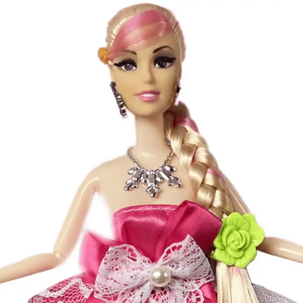Nicky: Prinzessin Modepuppe mit Tasche 30cm in zwei verschiedenen Varianten Bild 2