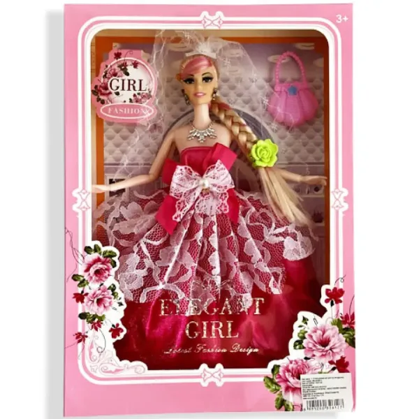 Nicky: Prinzessin Modepuppe mit Tasche 30cm in zwei verschiedenen Varianten Bild 3