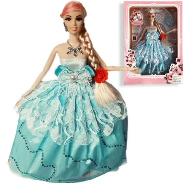 Nicky: Prinzessin Modepuppe mit Tasche 30cm in zwei verschiedenen Varianten Bild 4