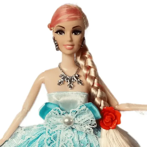 Nicky: Prinzessin Modepuppe mit Tasche 30cm in zwei verschiedenen Varianten Bild 5