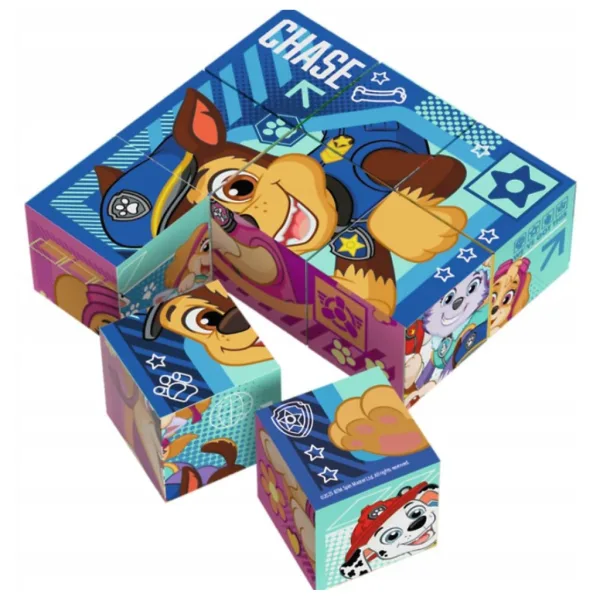 PAW Patrol 9-teiliges Würfelpuzzle - Trefl Bild 2