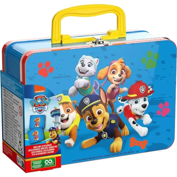 Paw Patrol: 72-teiliges Memospiel in Metallkoffer - Spin Master Bild 2