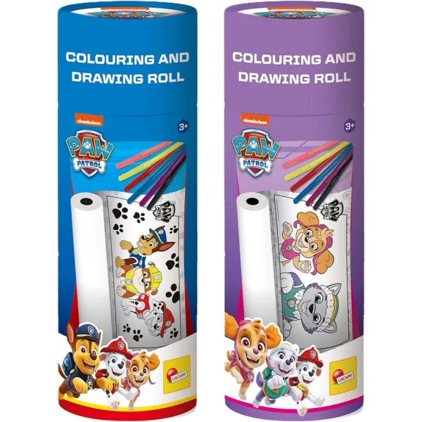 Paw Patrol Ausmalrolle verschiedene Sorten 1 Stück – Lisciani Bild 1