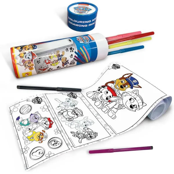 Paw Patrol Ausmalrolle verschiedene Sorten 1 Stück – Lisciani Bild 2