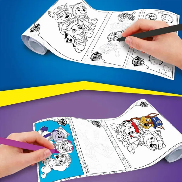 Paw Patrol Ausmalrolle verschiedene Sorten 1 Stück – Lisciani Bild 3