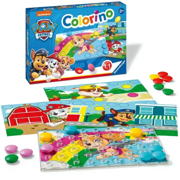 Paw Patrol Colorino Steckspiel zur Bildgestaltung - Ravensburger