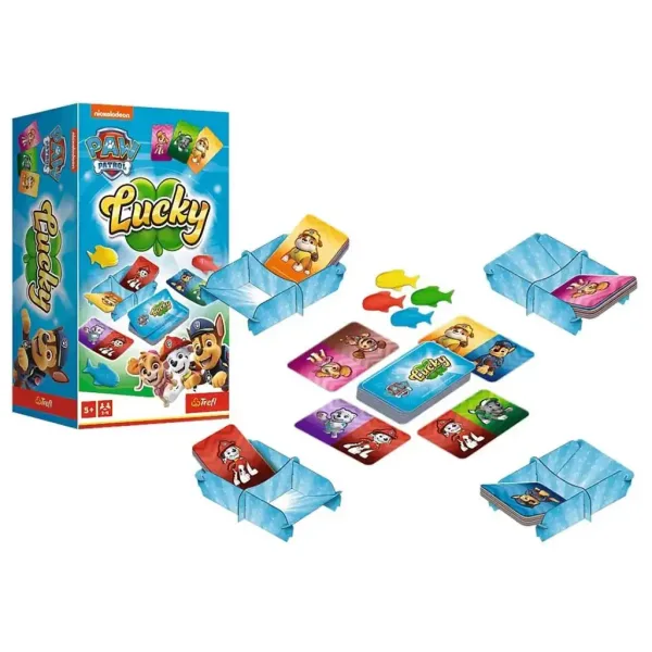 Paw Patrol: Lucky Kartenspiel - Trefl Bild 2