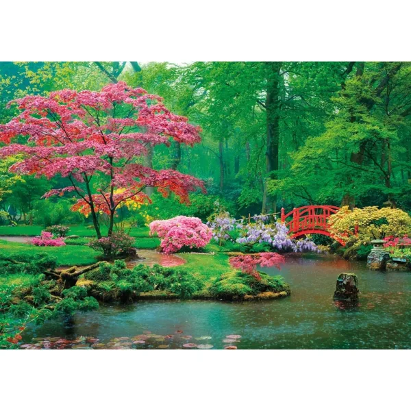 Peace Puzzle: Beruhigende Regentropfen 500 Teile Puzzle - Clementoni Bild 2