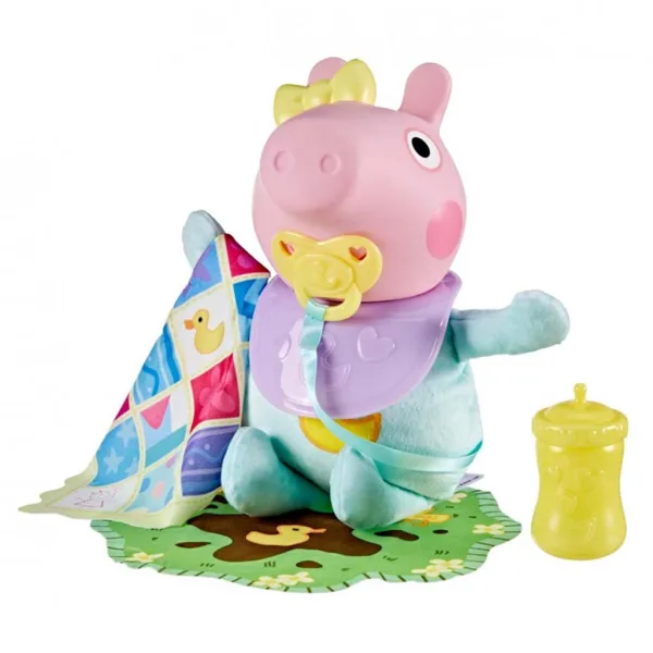 Peppa Wutz: Grunzende und zum Kuscheln geeignete Evie - Hasbro Bild 3