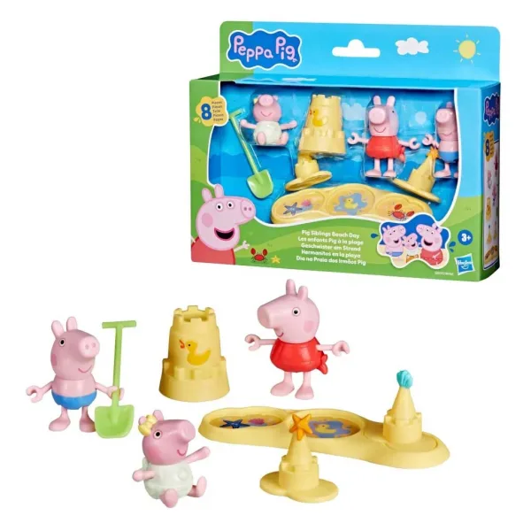 Peppa Wutz: Peppas Erlebnisse - Strandspielset - Hasbro Bild 2