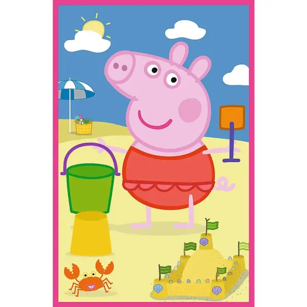 Peppa Wutz die Kraft der Freundschaft 3x50 Teile Puzzle - Trefl Bild 2