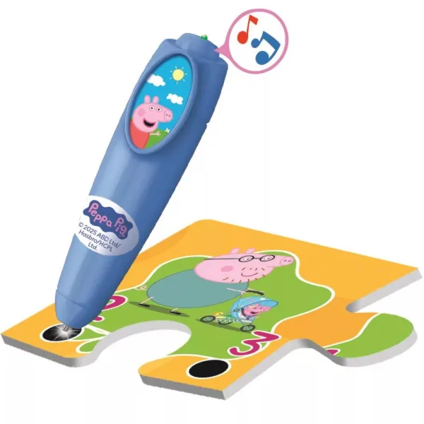 Peppa Wutz interaktives 24-teiliges Bodenpuzzle - Clementoni Bild 4