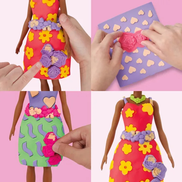 Play-Doh: Barbie Blumen Knetset - Hasbro Bild 2