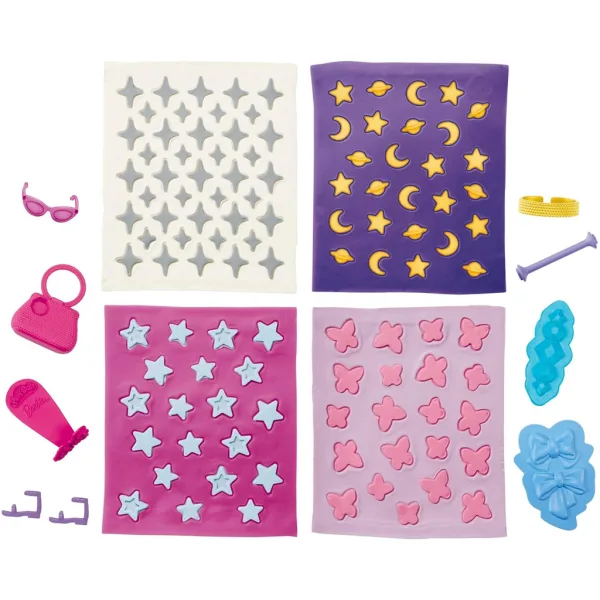 Play-Doh: Barbie Glitzer und Edelsteine Knetset – Hasbro Bild 2