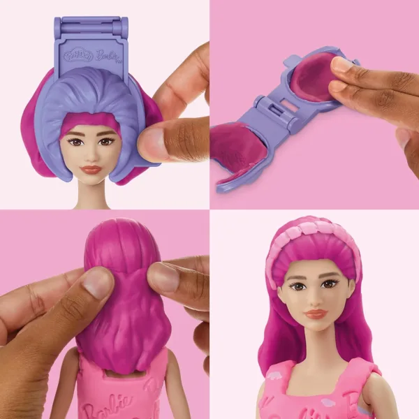 Play-Doh: Barbie Herzen und Haar-Krone Knetset mit Puppe – Hasbro Bild 3