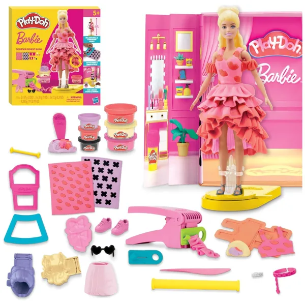 Play-Doh: Barbie Modenschau Knetset – Hasbro Bild 2