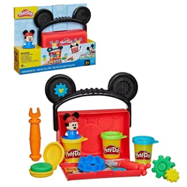 Play-Doh: Disney Jr. On-The-Go Mickey tragbares Knetset - Hasbro Bild 2