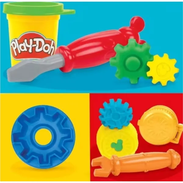Play-Doh: Disney Jr. On-The-Go Mickey tragbares Knetset - Hasbro Bild 4