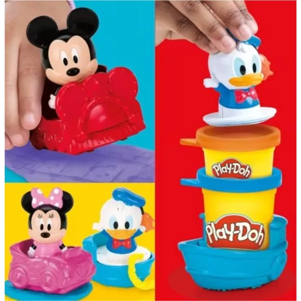 Play-Doh: Disney Jr. Stamp & Go Megapack Knetset - Hasbro Bild 2