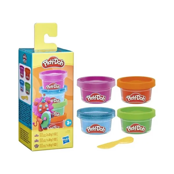 Play-Doh: Löwen Mini 4er-Knetset - Hasbro Bild 2
