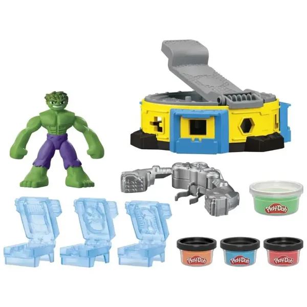 Play-Doh: Marvel Hulk Smash & Squish Spielset - Hasbro Bild 3