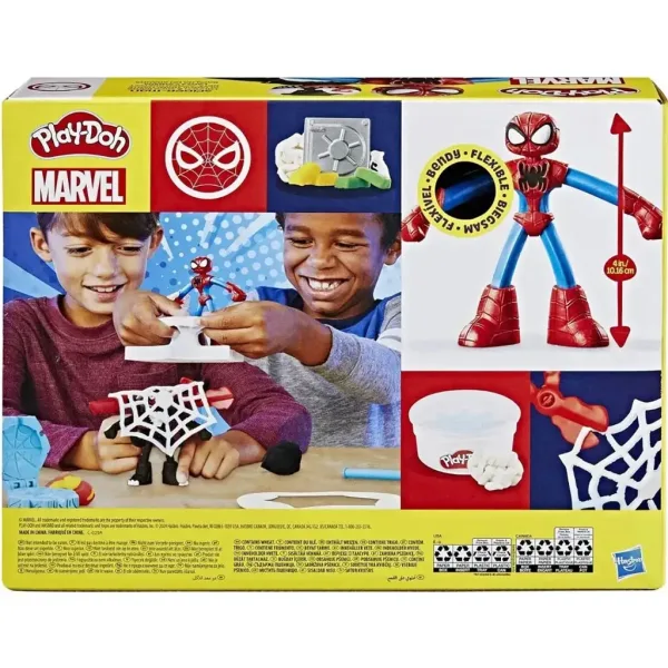 Play-Doh: Marvel Spider-Man Launch & Slice Kampfspielset - Hasbro Bild 2