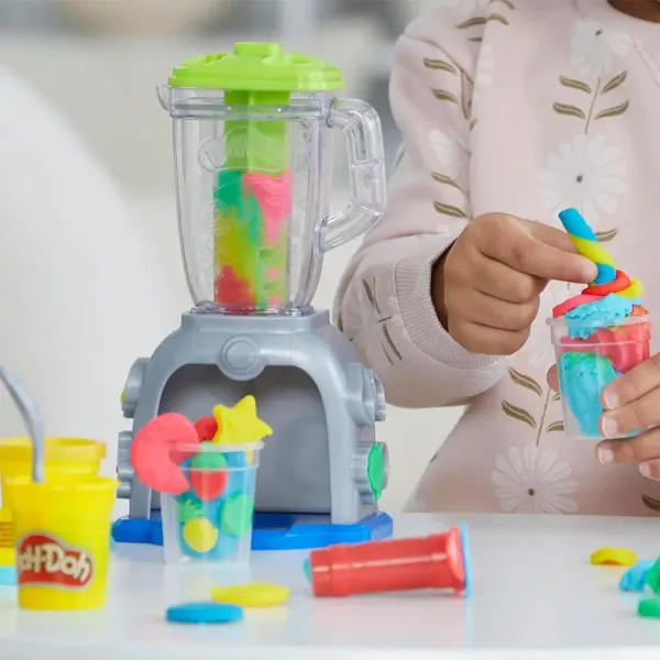 Play-Doh: Swirlin Smoothies Mixer mit 5 Dosen Knete 198g Bild 4