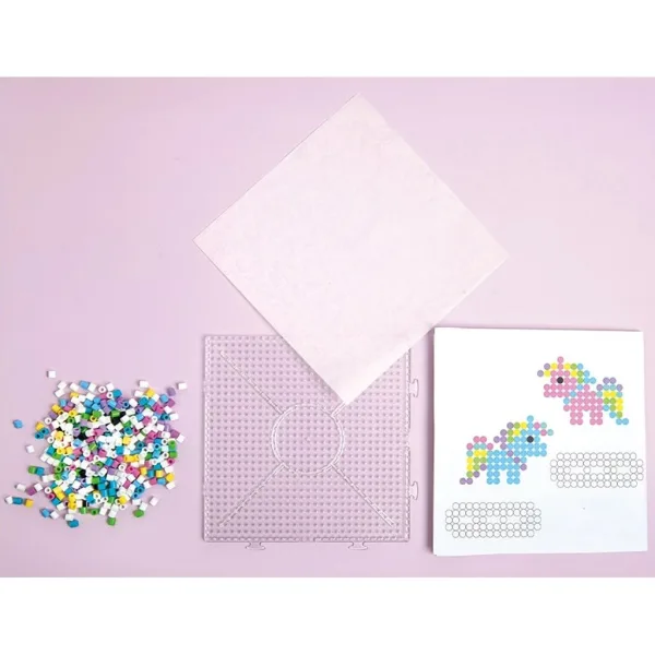 PlayBox: 5-mm-MIDI-Einhorn-Kreativ-Bügelperlen-Set Bild 2