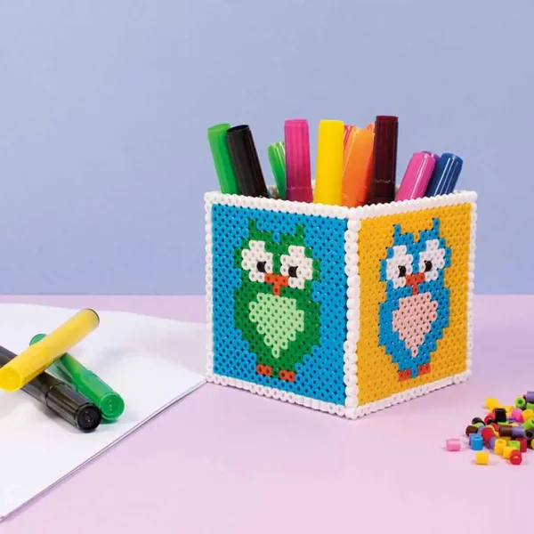 PlayBox: 5mm MIDI Bügelperlen 10 Farben Mix 20.000 Stück Bild 4