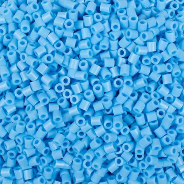 PlayBox: 5mm MIDI Bügelperlen in Hellblau, 6000 Stück Packung Bild 2
