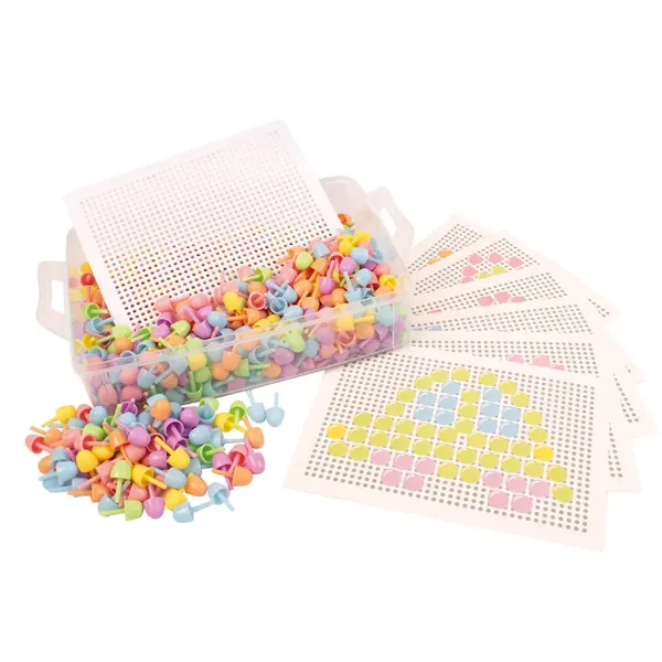 PlayBox: Buntes Mosaik-Bastelset, 250-teilig Bild 2