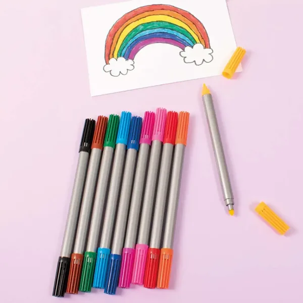 PlayBox: Doppelseitiges Filzstift-Set, 10er-Pack Bild 2