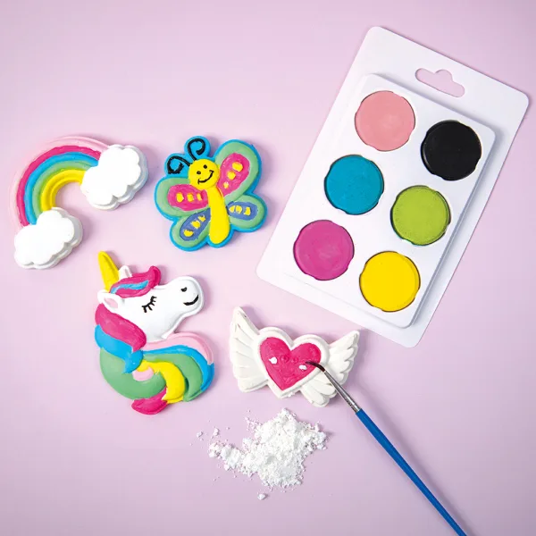 PlayBox: Einhorn-Kühlschrankmagnet-Gipsabdruck-Set Bild 3