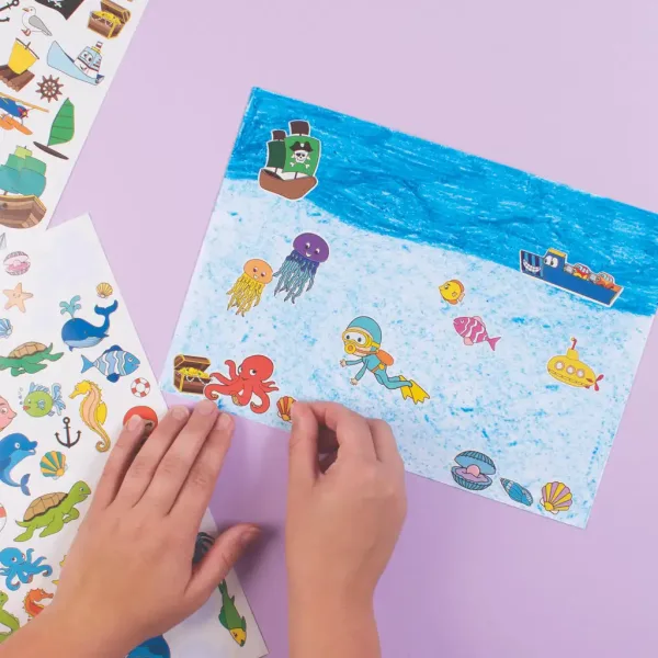 PlayBox: Fahrzeuge 500 Stück Mega-Aufkleberset Bild 3