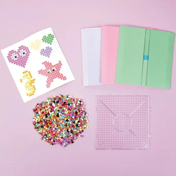 PlayBox: Kreatives Set zur Herstellung von Bügelperlenbildern - Einhorn Bild 2