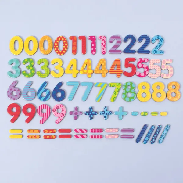 PlayBox: Magnetische Zahlen und Symbole, 68-teiliges Set Bild 3