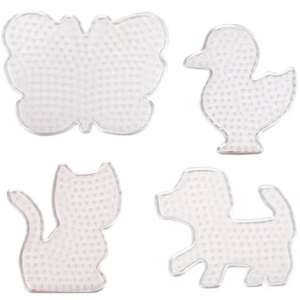 PlayBox: Tier-Steckplatten für 5 mm MIDI Bügelperlen, 4er-Set Bild 2